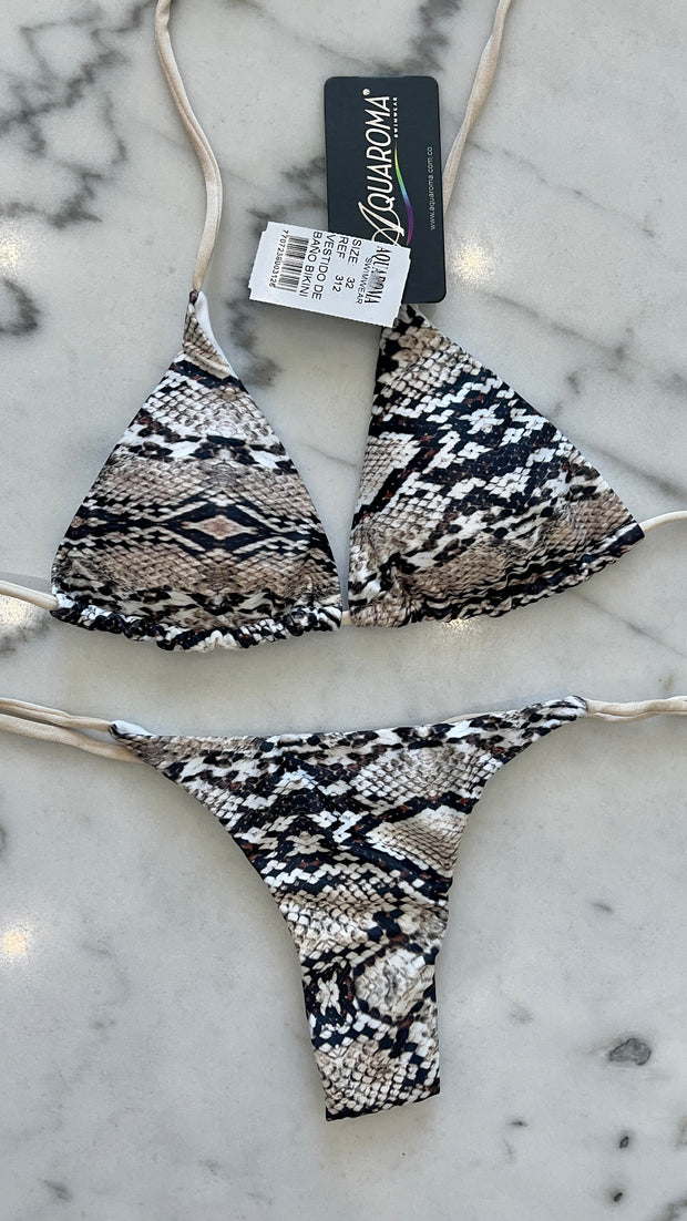 Tanning Thong Bikini Set