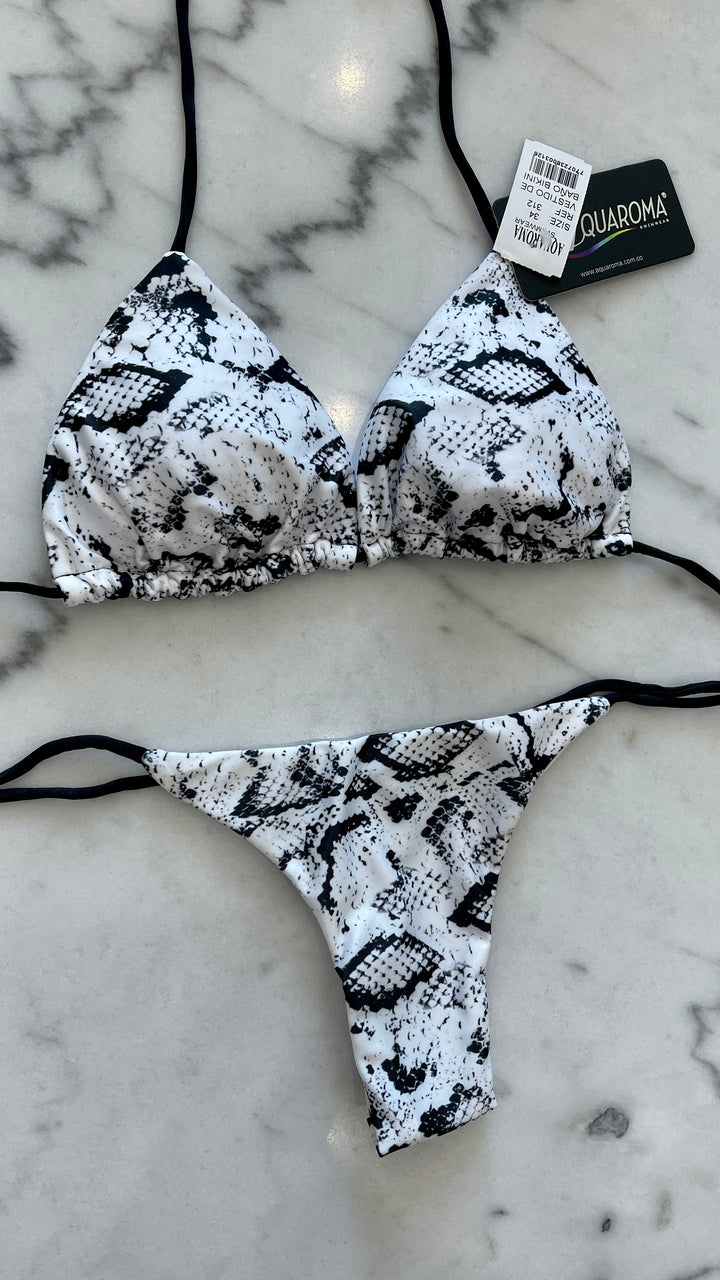 Tanning Thong Bikini Set