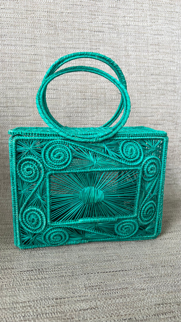 Pau Rattan Clutch