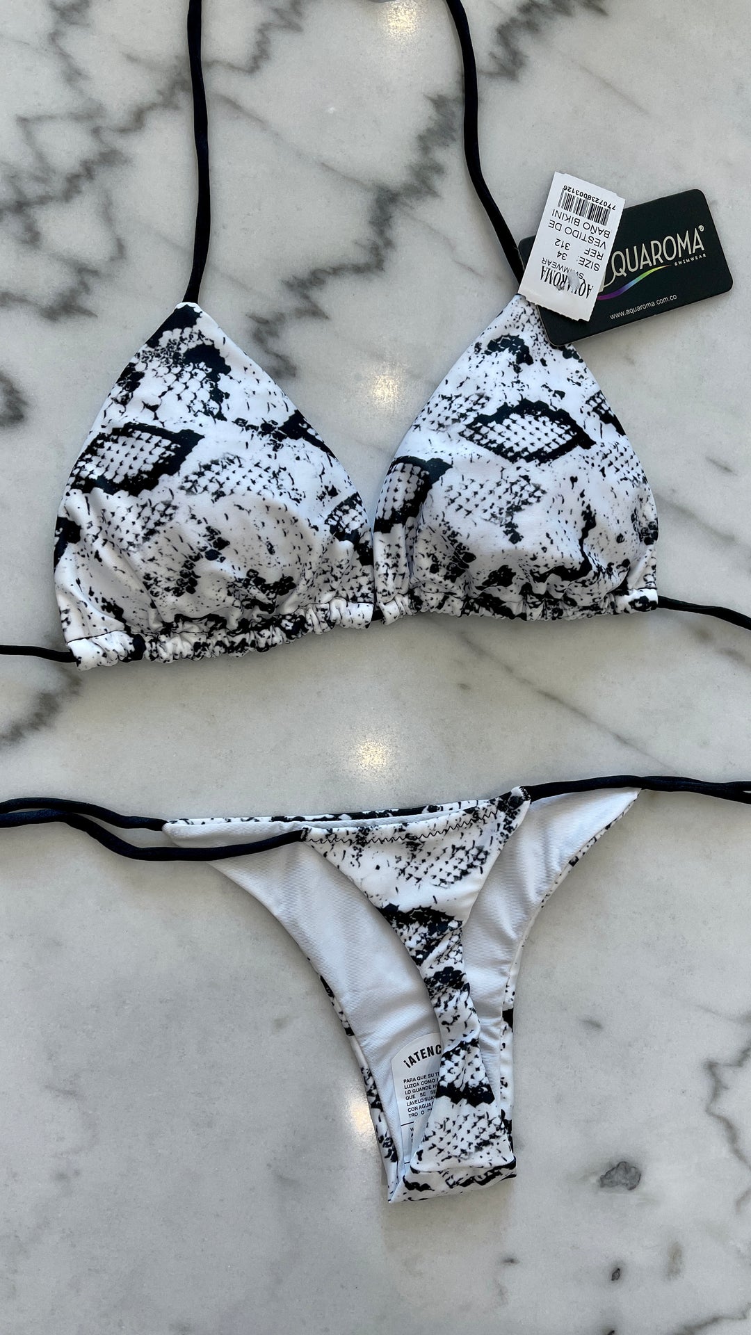 Tanning Thong Bikini Set