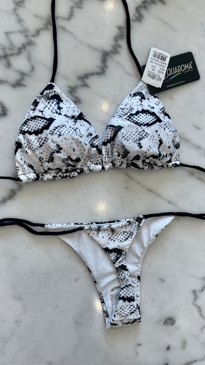 Tanning Thong Bikini Set