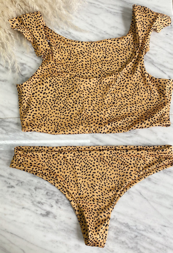 Sahara Ruffle Sport Top