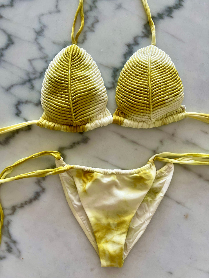 Shells Bikini Top | Olive
