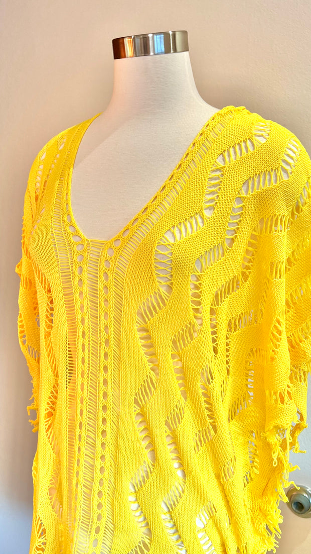 Sunny Knitted Cover-Up