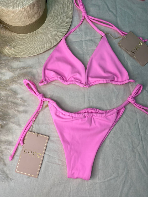 Afrodita Bikini Top | Pink