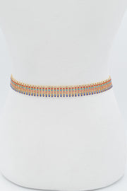 Diana Colored Rhinestone Belt